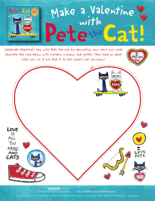 Pete The Cat Valentines Day Is Cool